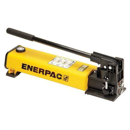 Enerpac P842 - P842, Two Speed, Lightweight Hydraulic Hand Pump, 155 in3 Usable Oil, For Double-Acting Cylinders
