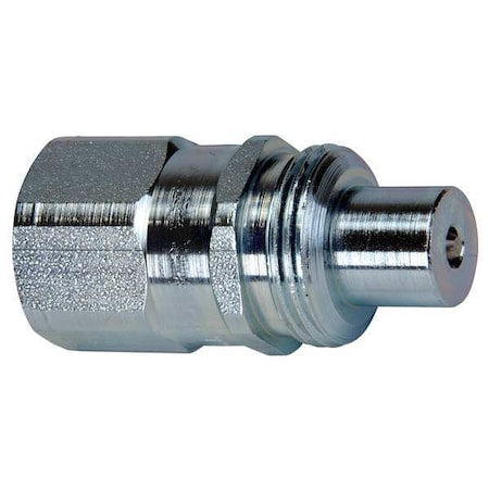 Enerpac AH630 - Hydraulic Quick Connect Hose Coupling, Steel Body, Sleeve Lock, 1/4"-18 Thread Size, Regular Series