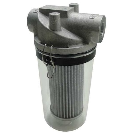 Solberg ST-897-100C - T-Style Vacuum Filter,5 micron,7" OD