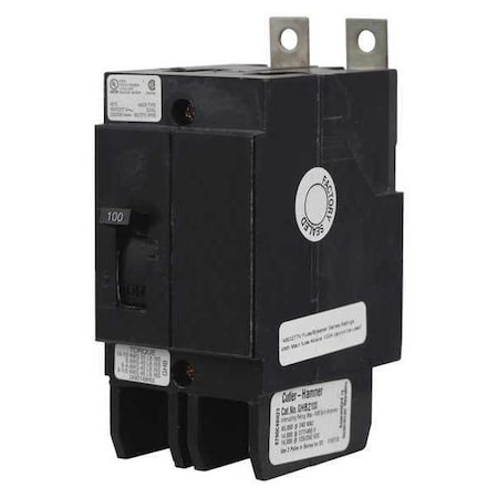 Eaton GHB2025 - Miniature Circuit Breaker, GHB Series, 25 A, 2 Pole, 277/480 V AC, 14k A at 277/480 V AC