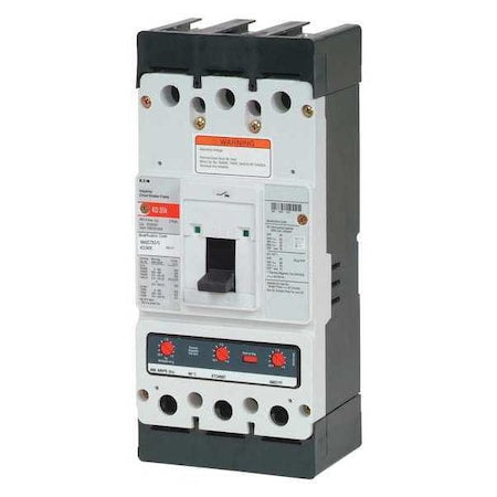 Eaton KD3350 - Molded Case Circuit Breaker, KD Series, 350 A, 3 Pole, 600 V AC, 65k A at 240 V AC