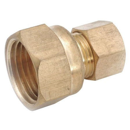 700066-1208 - 1/2" x 3/4" Low Lead Brass Female Coupling