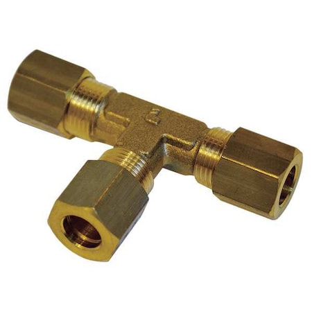 Legris 0104 10 00 - Tee,Brass,Comp10mm,10mm,10mm,PK10