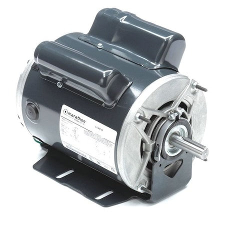 Leeson 5KCR49PN3011 - Capacitor-Start/Run Direct Drive Blower Motor, 1/4 to 3/4 HP, 115 V AC Voltage, 56 Frame