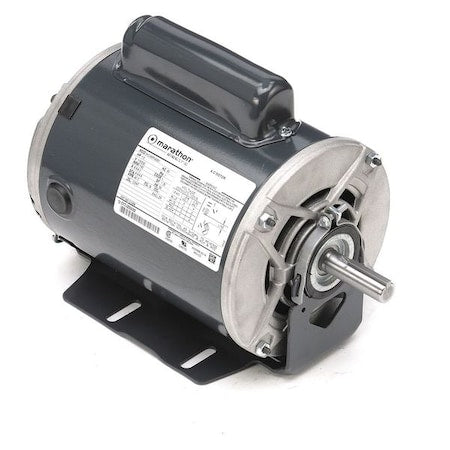 Leeson 5KC49PN6051 - Capacitor-Start General Purpose Motor, 1/3 hp HP, 115/230 V AC Voltage, 56 Frame