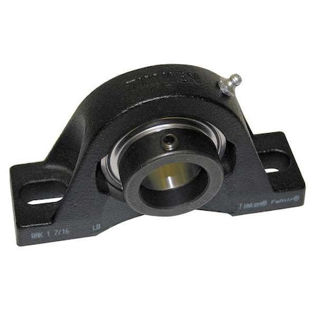 Timken RAK 1 7/8 - Pillow Block Bearing, Cast Iron Housing Material, Eccentric Locking Collar, Ball, 1-7/8 in Dia, Alloy Steel Insert Material