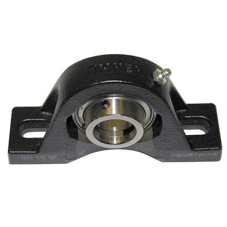 Timken YAS 1 15/16 SGT - Pillow Block Bearing, Cast Iron Housing Material, Set Screw, Ball, 1-15/16 in Dia, Alloy Steel Insert Material