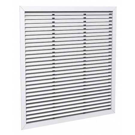 Price 530 - Lay-In Mount Return Air Grille 23.75 X 23.75, White, Steel