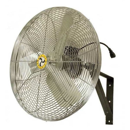 Airmaster Fan 71572 - Standard Duty Air Circulator, Ceiling, Wall Mount, 24 in Blade Dia, 115 V, 2,460/3,460/4,400 cfm