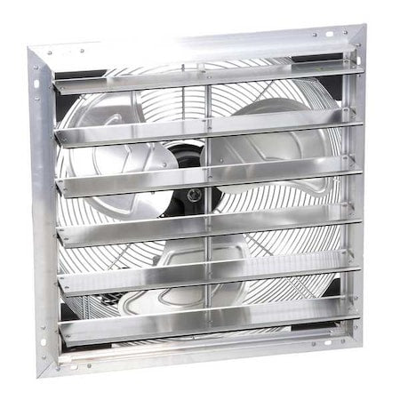 Airmaster Fan 23016 - Shutter Mount Exhaust Fan, 20", 1 Speed, 2235 cfm, 115 V