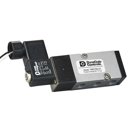 Dynaquip Controls 145750.04 - Solenoid Air Control Valve,1/4 In,12 VDC