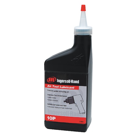 Ingersoll-Rand 10P - Air Tool Oil, Amber, 16 oz, Bottle