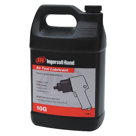 Ingersoll-Rand 10GW - Air Tool Oil, Blue, 1 gal, Bottle