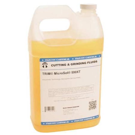 Trim MS590XT-1G - Coolant, Micro Sol 590 XT, Semisynthetic, 1 gal, Jug, Amber