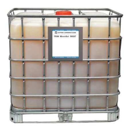 Trim MS590XT-270G - Coolant, Micro Sol 590 XT, Semisynthetic, 270 gal, Tote, Amber