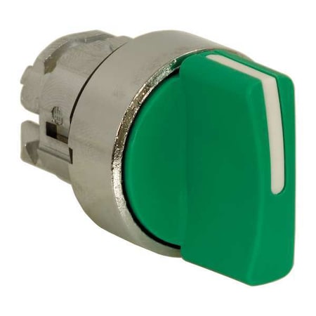 Schneider Electric ZB4BD503 - Short Handle Selector Switch,Grn,3 Pos,22mm