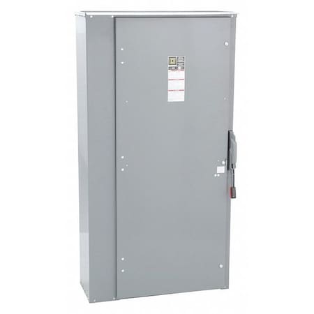 Square D H367NR - Safety Switch, Fusible, 3 PST, Three Phase, NEMA 3 R, Indoor/Outdoor, Steel