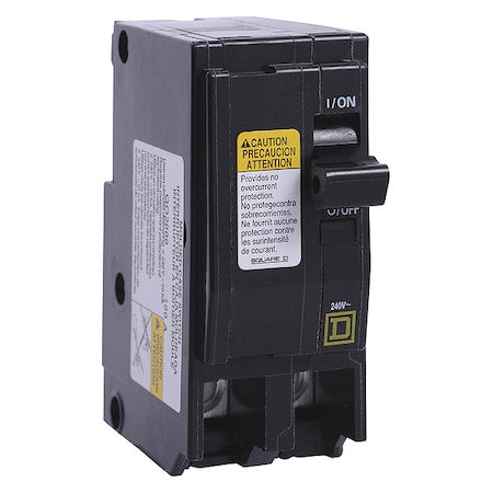 Square D QO200 - Miniature Circuit Breaker, QO Series, 60 A, 2 Pole, 240 V AC, 10k A at 240 V AC