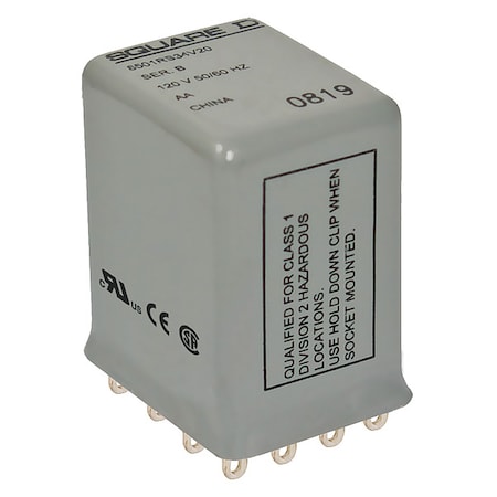 Square D 8501RSD34V51 - Relay, 240 VAC Coil Volts, 4 PDT