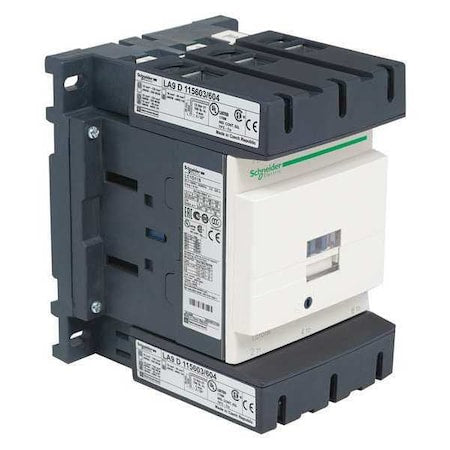 Schneider Electric LC1D115GD - IEC Magnetic Contactor, 1 NC/1 NO, 125 V DC, 3 P, Non-Reversing, Screw Clamp