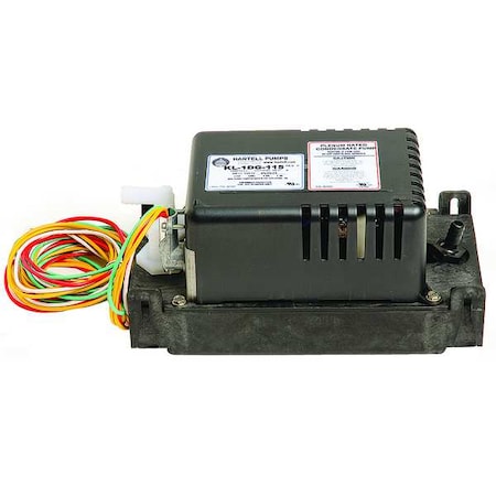 Hartell KL-1DG-115 - Condensate Pump,1/4 gal,1/16 hp,115 V AC