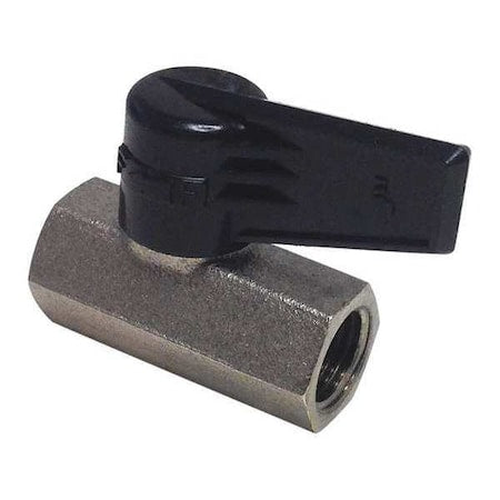 Legris 0492 04 13 - 1/4" FNPT Nickel Brass Ball Valve Inline