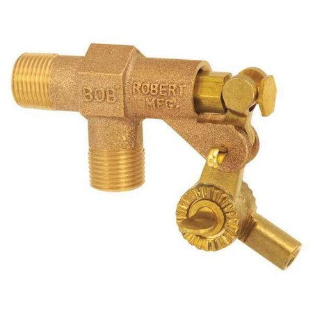 Bob R400-3/4 - Float Valve,3/4 in.,Pipe,Brass,MNPT