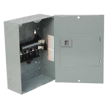 Square D QO816L100DSCU - Load Center, QO, 8 Spaces, 100 A, 240 V, Main Lug, 1 Phase