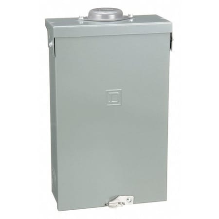 Square D HOM48L125GRB - Load Center, 4 Spaces, 125 A Amps, 120/240 V AC