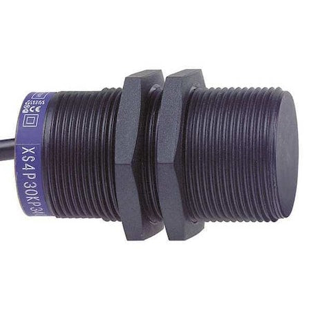 Telemecanique Sensors XS4P30MA230 - Cylindrical, Inductive Proximity Sensor, 13 mm Dia., PPS, 2 m, Bare Wire, 2 Wires, Shielded