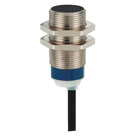 Telemecanique Sensors XS618B1MAL10 - Cylindrical, Inductive Proximity Sensor, 24 mm Dia., Brass, 10 m, Bare Wire, 2 Wires, Shielded