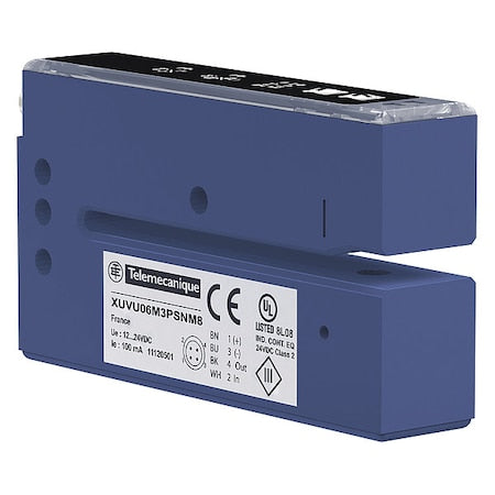 Telemecanique Sensors XUVU06M3NSNM8 - Ultrasonic Label Sensor Npn M8 4 P