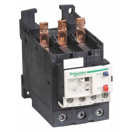Schneider Electric LR3D325 - IEC Overload Relay, 1 NC/1 NO, 17 A Min current, 25 A Max current, 690 V AC