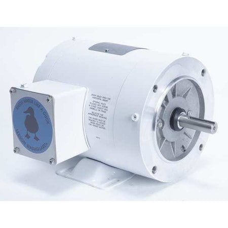 Leeson 113586.00 - Washdown Motor,1/2hp,1725 RPM,230/460 VAC