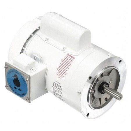 Leeson 114317.00 - Washdown Motor,1hp,1725 RPM,56 C,115/230 VAC