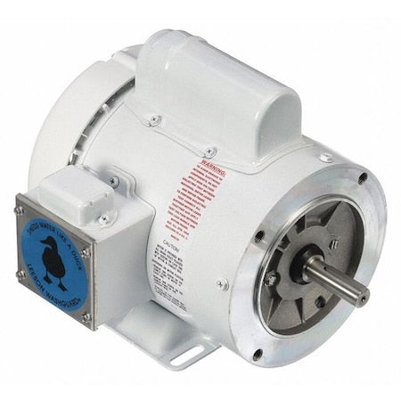 Leeson 112527.00 - Washdown Motor,1/2hp,1725 RPM,115/230 VAC