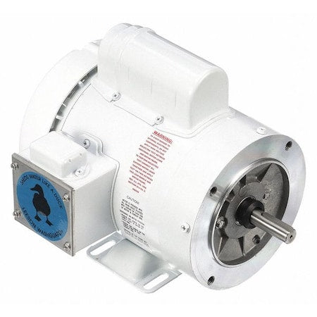 Leeson 112528.00 - Washdown Motor,3/4hp,1725 RPM,115/230 VAC