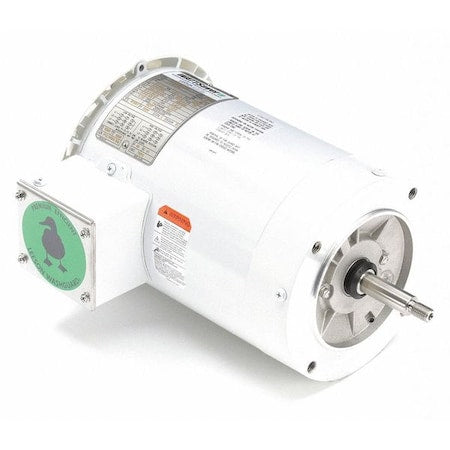 Leeson 119460.00 - Three-Phase Washdown Motor, 2 hp HP, 56 J Frame, 230/460 V AC Voltage, 3,490 RPM Nameplate RPM
