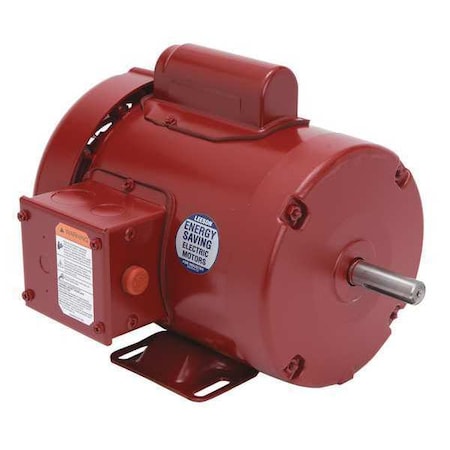 Leeson 113256.00 - Farm Duty Motor, Capacitor-Start, 1/3 HP, 115/208-230 V AC, 1,725 Nameplate RPM, 56 Frame