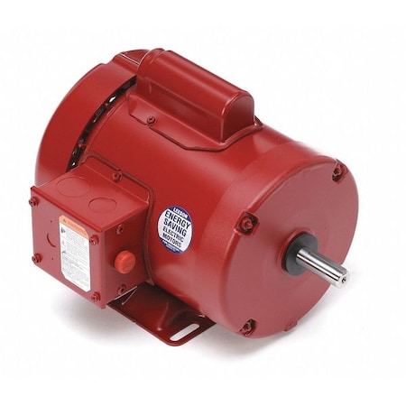 Leeson 110086.00 - Farm Duty Motor, Capacitor-Start, 1/2 HP, 115/208-230 V AC, 1,725 Nameplate RPM, 56 Frame