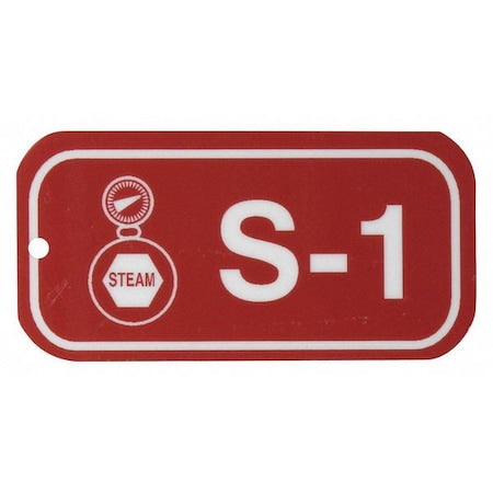 Brady 105689 - Lockout Tag, None/ No Header, Polypropylene, 3 in Width, 1 1/2 in Height, Write On Surface: No