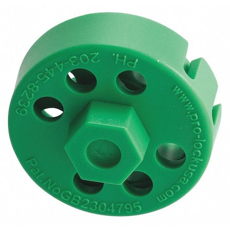 Brady 122246 - Cable Lockout,Green,Nylon
