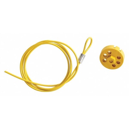 Brady 122254 - Cable Lockout,5 ft. L Cable