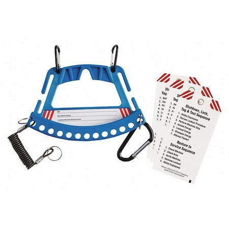 Brady 148862 - Lockout Station,5-1/4" H x 7-3/4" W
