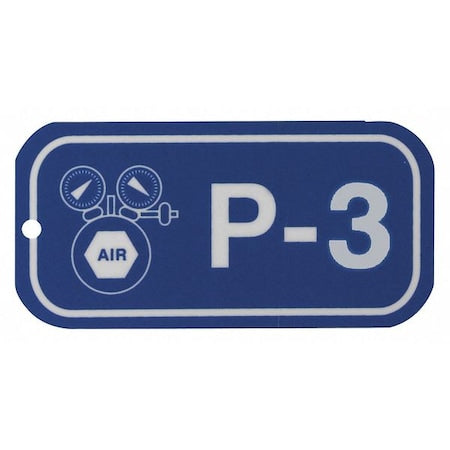 Brady 105696 - Lockout Tag, None/ No Header, Polypropylene, 3 in Width, 1 1/2 in Height, Write On Surface: No