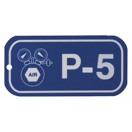 Brady 105658 - Lockout Tag, None/ No Header, Polypropylene, 3 in Width, 1 1/2 in Height, Write On Surface: No ,5 PK