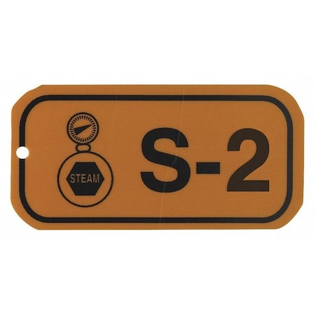 Brady 105660 - Lockout Tag, None/ No Header, Polypropylene, 3 in Width, 1 1/2 in Height, Write On Surface: No ,5 PK