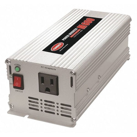 Tundra M600 - Power Inverter, Modified Sine Wave, 1,200 W Peak, 600 W Continuous, 1 Outlets