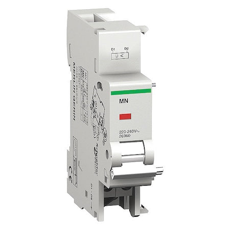 Schneider Electric M9A27107 - Undervoltage Release, Multi 9 Circuit Breakers, 120 V AC/24 V DC, 0 Poles