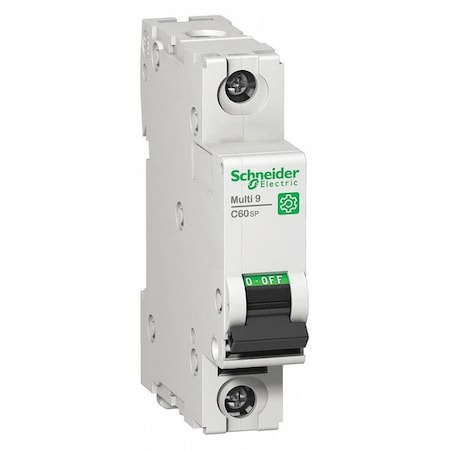 Schneider Electric M9F22140 - Miniature Circuit Breaker, C60 SP Series, 40 A, 1 Pole, 240/415 V AC, 10k A at 120/240 V AC, C Curve